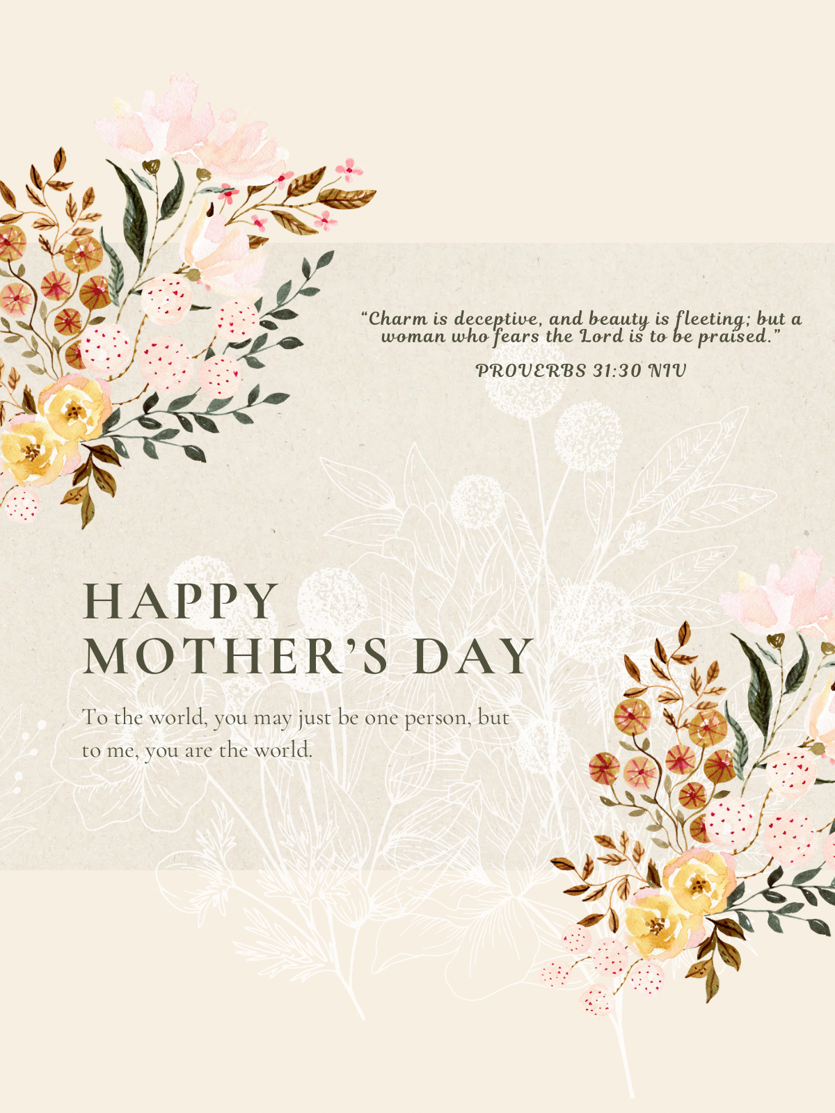 Faith & Love Mother’s Day Card Bundle – Printable Scripture-Inspired Cards